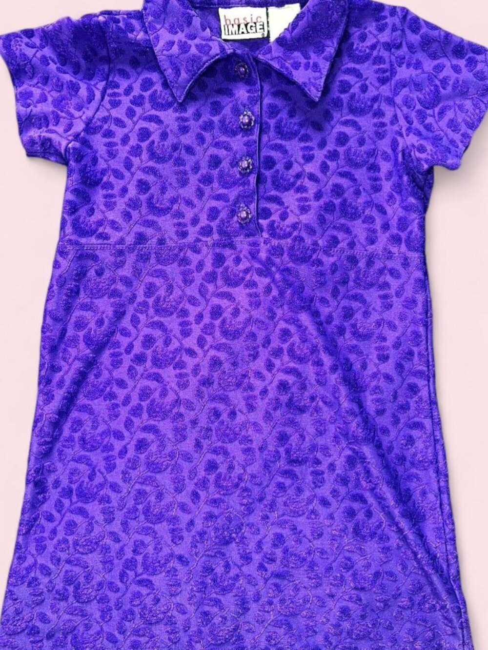 Vintage Basic Image purple children’s dress (?)